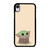 CUTE BABY YODA STAR WARS CARTOON iPhone XR Case Cover