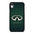INFINITI CAR LOGO GREEN PATTERN iPhone XR Case Cover