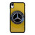 MERCEDES BENZ CAR LOGO YELLOW ICON iPhone XR Case Cover