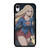 SUPER GIRL CARTOON MANGA ANIME iPhone XR Case Cover