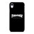 THRASHER SKATEBOARD MAGAZINE BLACK iPhone XR Case Cover