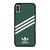 ADIDAS ORIGINALS STRIPES GREEN iPhone X / XS Case Cover