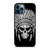 INDIAN FEATHER SKULL iPhone 12 Pro Max Case Cover