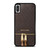 MICHAEL KORS MK LOGO BACKPACK BROWN BAG iPhone X / XS Case Cover