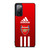 ARSENAL FC ADIDAS STRIPES Samsung Galaxy S20 FE Case Cover
