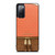 MICHAEL KORS MK LOGO BACKPACK ORANGE BAG Samsung Galaxy S20 FE Case Cover