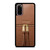 MICHAEL KORS MK LOGO BACKPACK BAG BROWN Samsung Galaxy S20 Case Cover