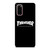 THRASHER SKATEBOARD MAGAZINE BLACK Samsung Galaxy S20 Case Cover