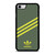 ADIDAS ORIGINALS STRIPES GREEN YELLOW iPhone SE 2022 Case Cover