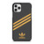 ADIDAS ORIGINALS STRIPES BLACK ORANGE iPhone 11 Pro Case Cover