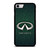INFINITI CAR LOGO GREEN PATTERN iPhone SE 2022 Case Cover