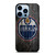 EDMONTON OILERS WOODEN LOGO iPhone 13 Pro Max Case Cover