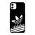ADIDAS LOGO BLACK RETRO iPhone 11 Case Cover