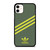 ADIDAS ORIGINALS STRIPES GREEN YELLOW iPhone 11 Case Cover