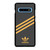 ADIDAS ORIGINALS STRIPES BLACK ORANGE Samsung Galaxy S10 Plus Case Cover