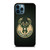MILWAUKEE BUCKS WOODEN LOGO iPhone 12 Pro Max Case Cover