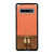 MICHAEL KORS MK LOGO BACKPACK ORANGE BAG Samsung Galaxy S10 Case Cover