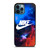 NIKE LOGO NEBULA iPhone 12 Pro Max Case Cover
