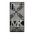MICHAEL KORS MK LOGO EMBLEM HAND BAG PATTERN Samsung Galaxy Note 10 Case Cover
