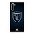 SAN JOSE EARTHQUAKES SOCCER MLS ADIDAS Samsung Galaxy Note 10 Case Cover