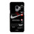 NIKE AIR JORDAN OFF WHITE SHOE LOGO Samsung Galaxy S9 Case Cover