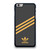 ADIDAS ORIGINALS STRIPES BLACK ORANGE iPhone 6 / 6S Plus Case Cover