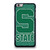 MICHIGAN STATE SPARTANS LOGO FOOTBALL EMBLEM iPhone 6 / 6S Plus Case Cover