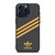 ADIDAS ORIGINALS STRIPES BLACK ORANGE iPhone 15 Pro Max Case Cover