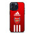 ARSENAL FC ADIDAS STRIPES iPhone 15 Pro Max Case Cover