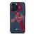 ATLANTA BRAVES MLB LOGO iPhone 15 Pro Max Case Cover