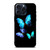 BLUE BUTTERFLY ART iPhone 15 Pro Max Case Cover
