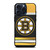 BOSTON BRUINS LOGO NHL iPhone 15 Pro Max Case Cover