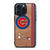 CHICAGO CUBS UBS MLB WOODEN LOGO iPhone 15 Pro Max Case Cover