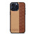 COACH NEW YORK BROWN LEATHER iPhone 15 Pro Max Case Cover
