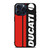 DUCATI MOTOR VERTICAL LOGO iPhone 15 Pro Max Case Cover