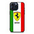 FERRARI ITALI FLAG LOGO iPhone 15 Pro Max Case Cover