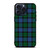 GREEN BLUE TARTAN PLAID PATTERN iPhone 15 Pro Max Case Cover