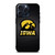 IOWA HAWKEYES METAL LOGO iPhone 15 Pro Max Case Cover IOWA HAWKEYES METAL LOGO iPhone 15 Pro Max Case Cover