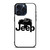JEEP BLACK LOGO iPhone 15 Pro Max Case Cover