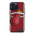 LOGO MIAMI HEAT BASKETBALL iPhone 15 Pro Max Case Cover