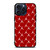 MICHAEL JORDAN SYMBOL RED PATTERN iPhone 15 Pro Max Case Cover