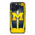 MICHIGAN WOLVERINES LOGO iPhone 15 Pro Max Case Cover