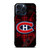 MONTREAL CANADIENS RED GLOW SYMBOL iPhone 15 Pro Max Case Cover
