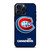 MONTREAL LES CANADIENS NHL 3D LOGO iPhone 15 Pro Max Case Cover