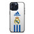 REAL MADRID CF ADIDAS STRIPES iPhone 15 Pro Max Case Cover