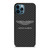 ASTON MARTIN LOGO PATTERN iPhone 12 Pro Max Case Cover