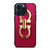 SALVATORE FERRAGAMO LOGO MAGENTA iPhone 15 Pro Max Case Cover