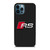 AUDI RS CARBON LOGO iPhone 12 Pro Max Case Cover