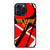 VAN HALLEN RED ABSTRACT LOGO iPhone 15 Pro Max Case Cover