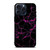VIOLET ABSTRACT SMOKED GRID iPhone 15 Pro Max Case Cover
